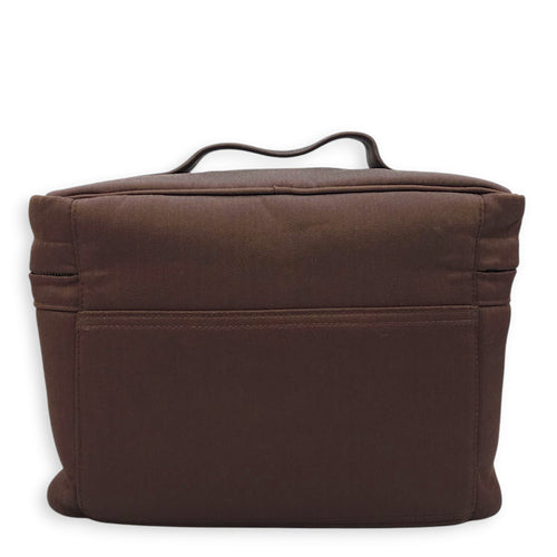 Acapulco Vanity Chocolate in Toile, Palladium hardware
