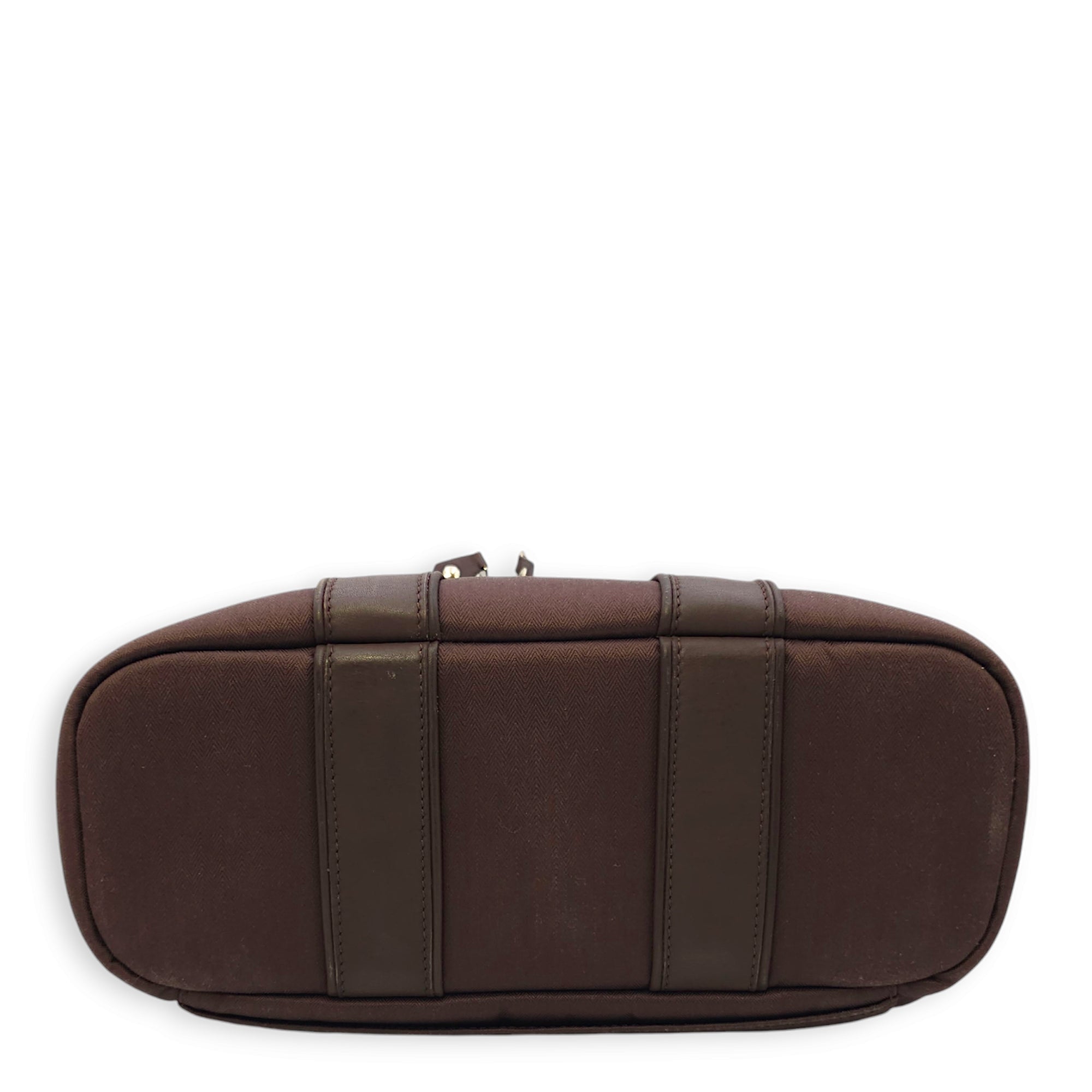 Acapulco Vanity Chocolate in Toile, Palladium hardware