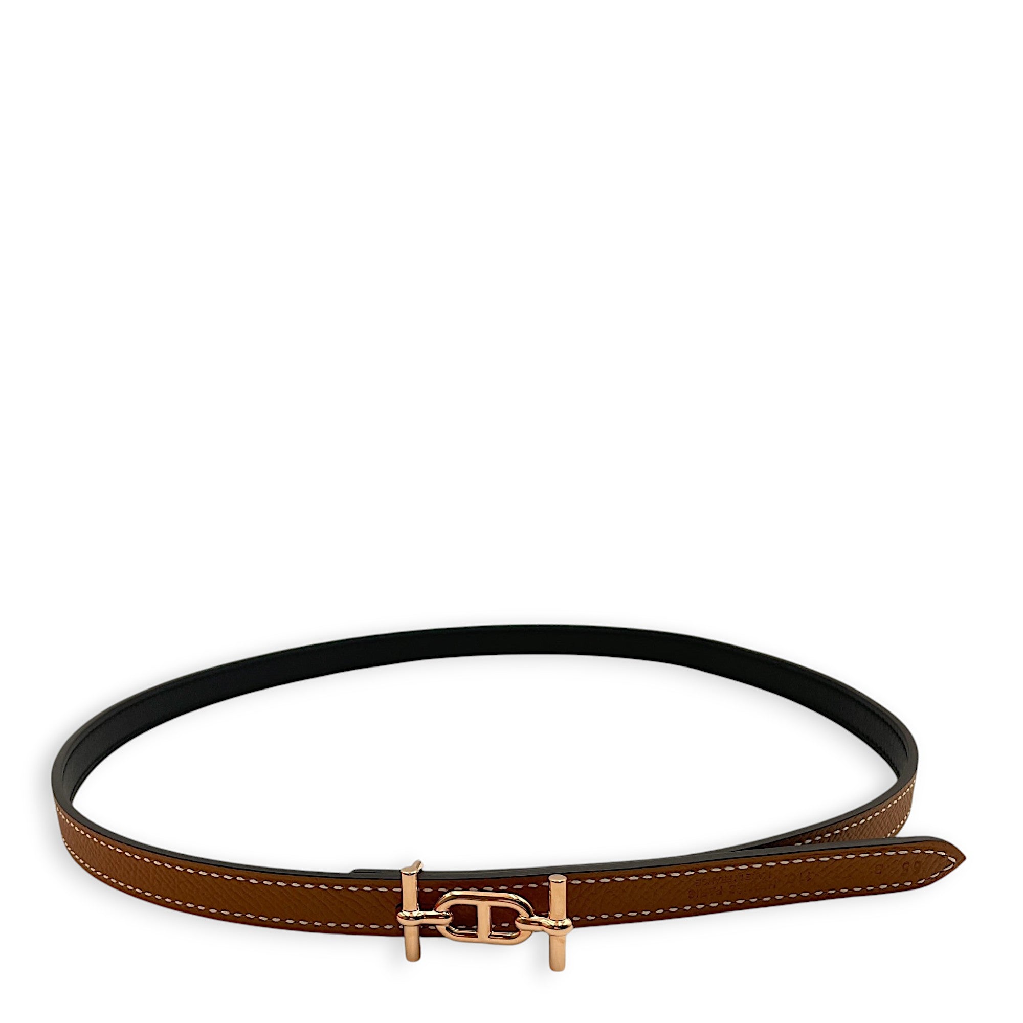 Ancre 65 Gold/Black Belt in Epsom/Swift, Rose Gold hardware