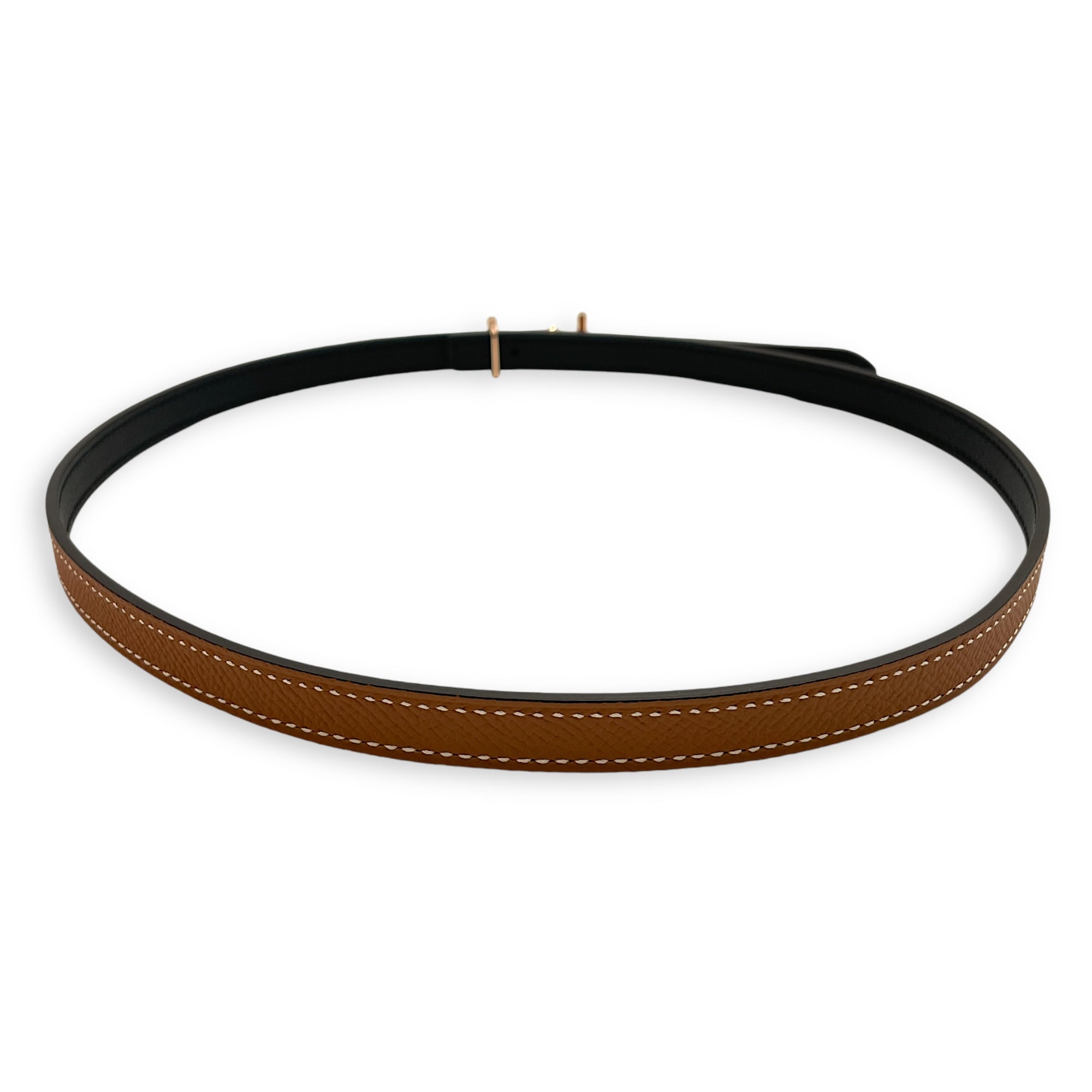 Ancre 65 Gold/Black Belt in Epsom/Swift, Rose Gold hardware