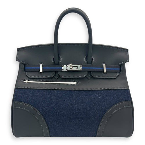 Birkin Go Team 25 Caban in Swift, Palladium hardware