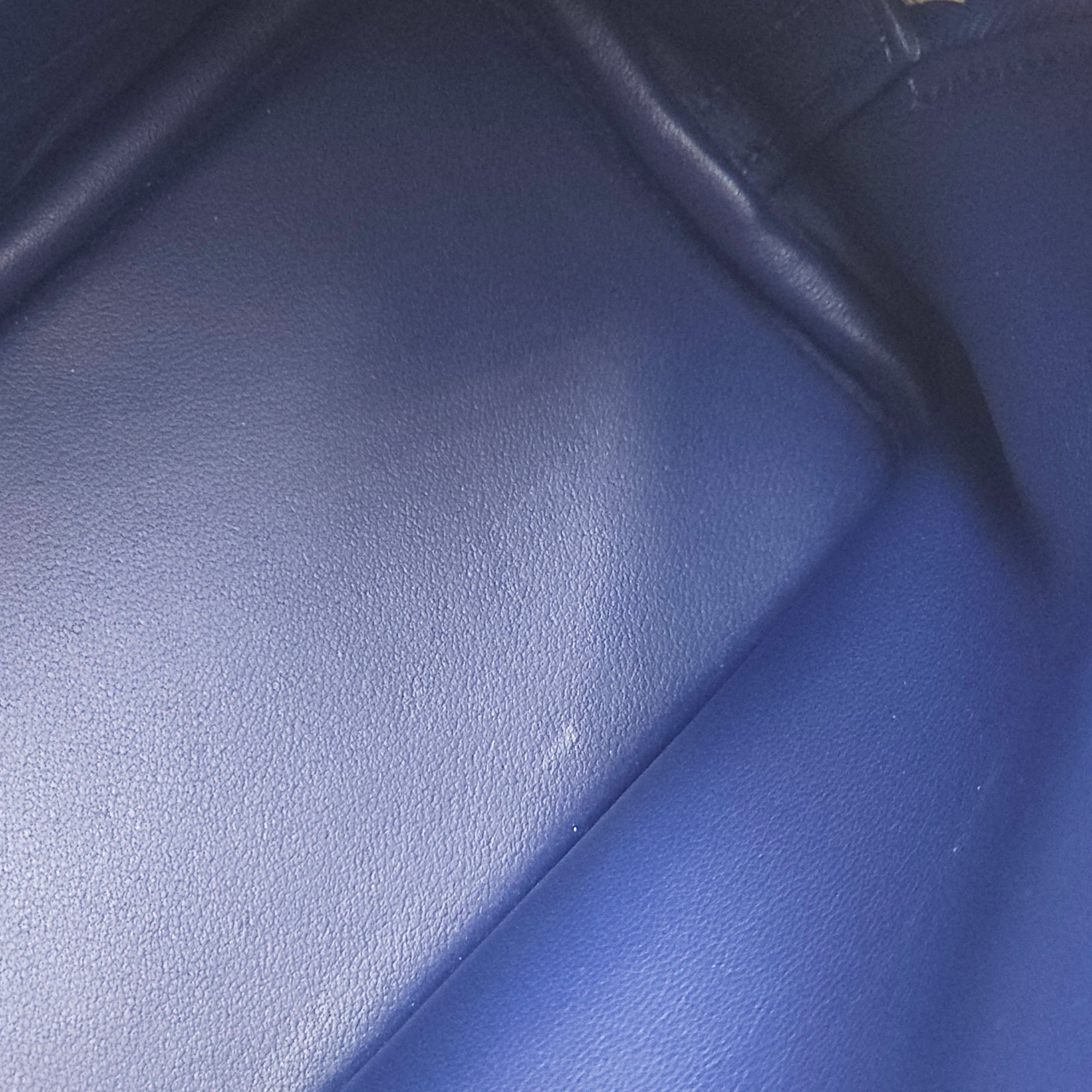 Bolide Blue France/Blue Sapphire in Evercolor, Gold hardware