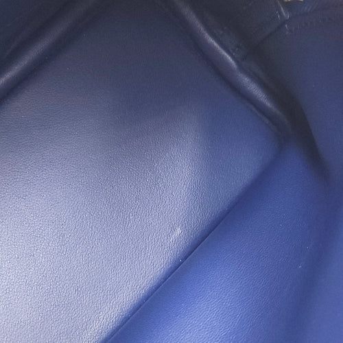 Bolide Blue France/Blue Sapphire in Evercolor, Gold hardware