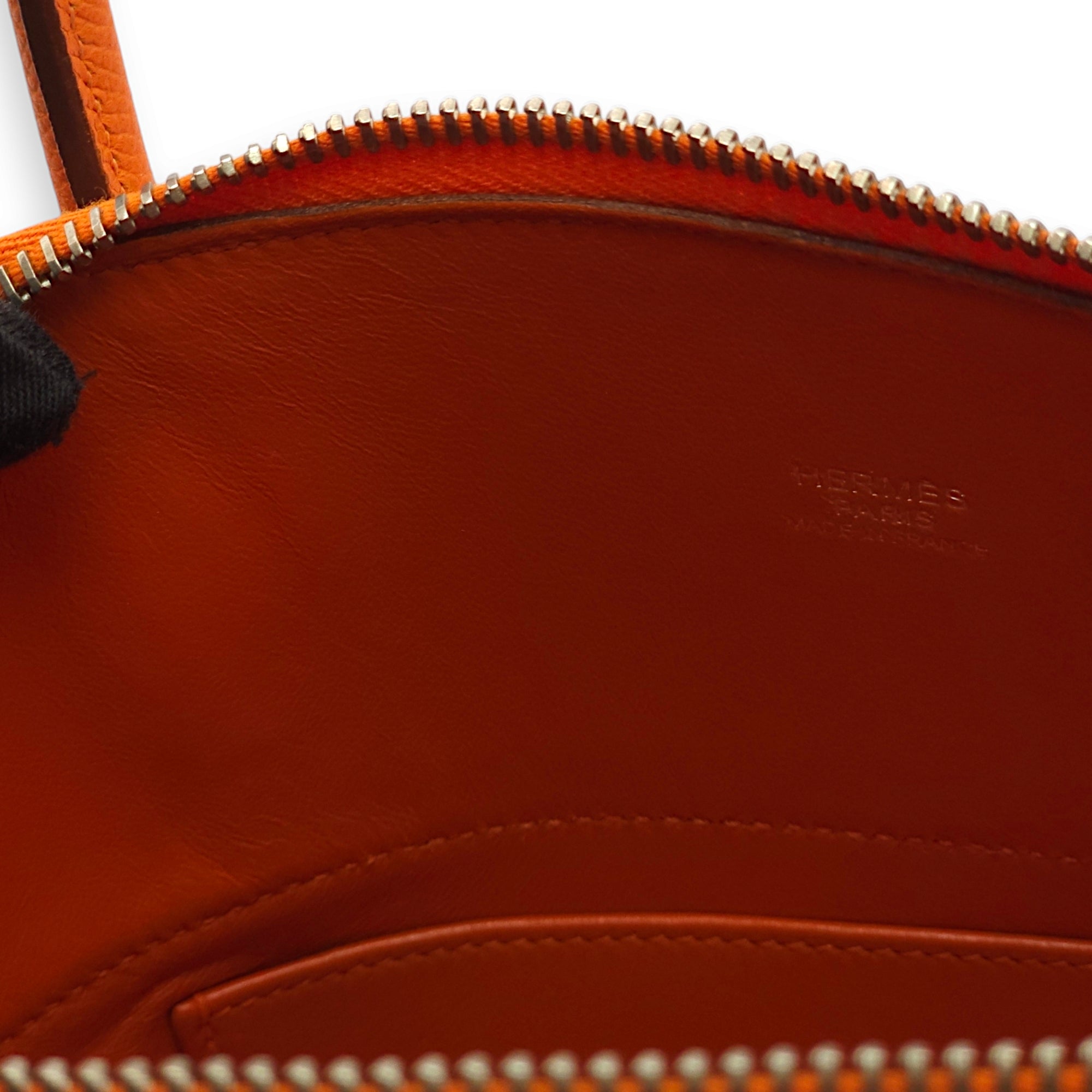 Bolide Orange in Epsom, Palladium hardware
