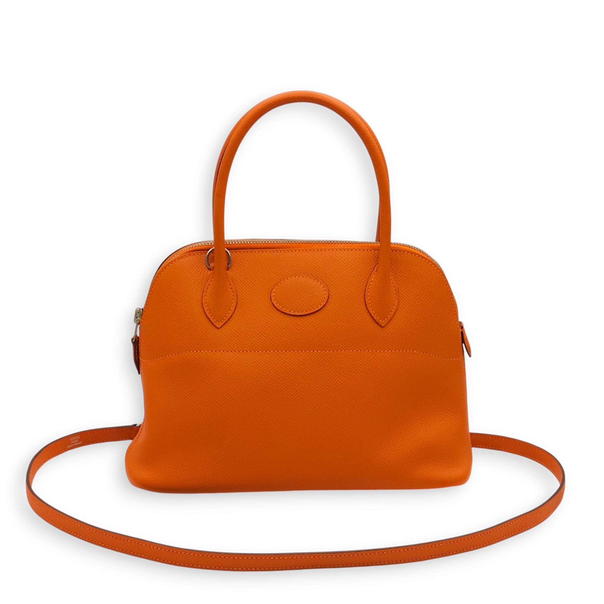 Bolide Orange in Epsom, Palladium hardware