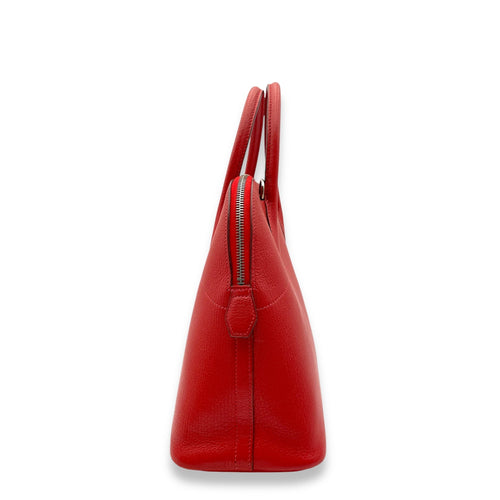 Bolide Rouge Vif in Chevre Leather Palladium hardware C112015 4