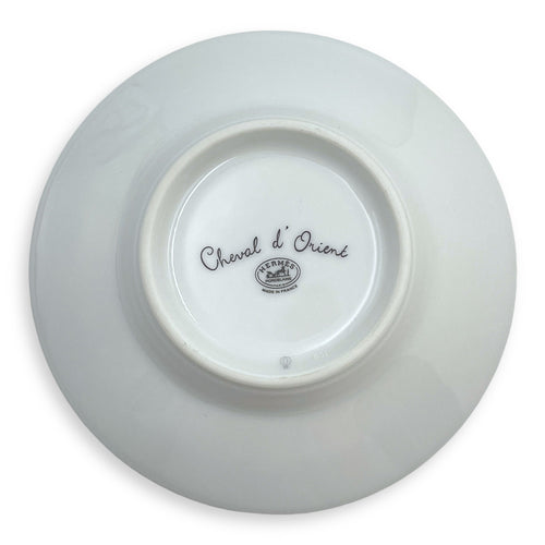 Cheval d’Orient tea cup with lid and saucer Large Multi-colour Tableware Gold hardware CL2410-6494 4