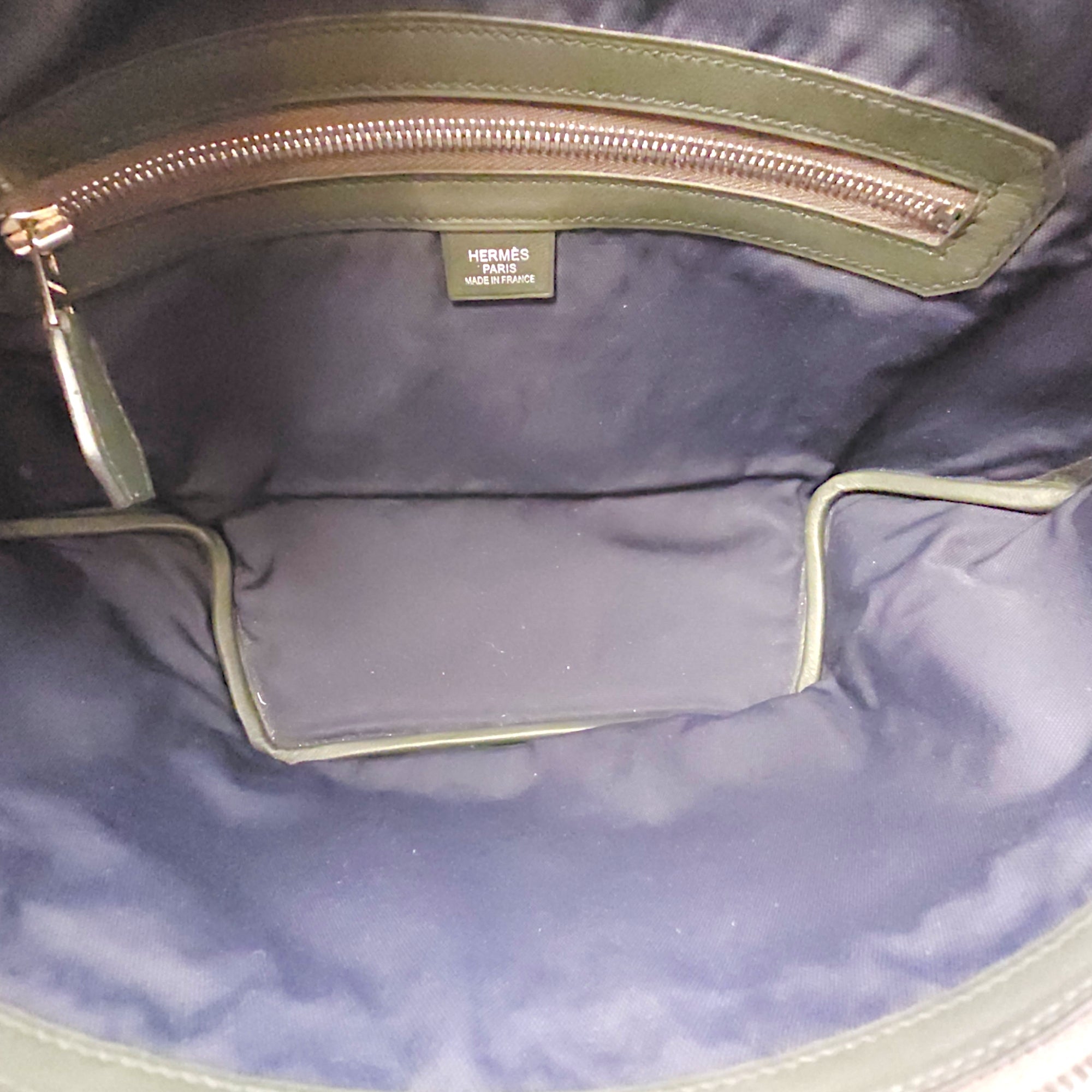 Chyslide Belt Bag GM Vert in Cristobal, Silver hardware