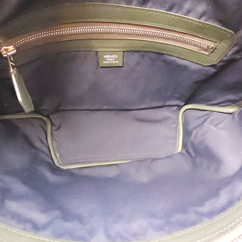 Chyslide Belt Bag GM Vert in Cristobal, Silver hardware