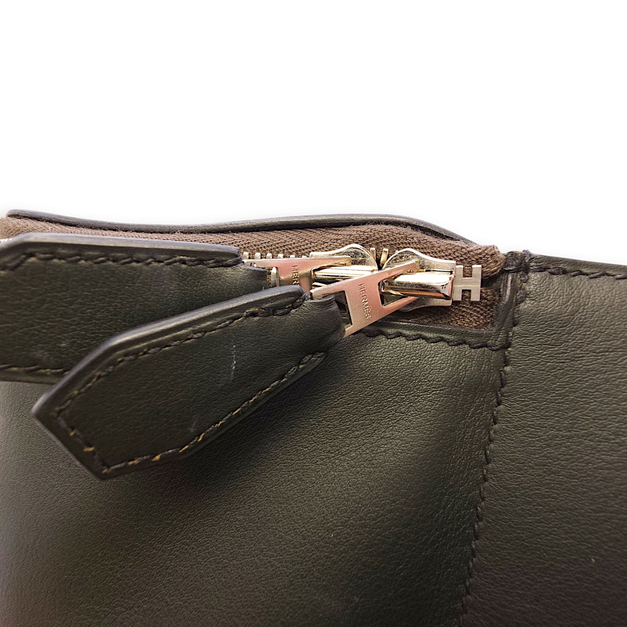 Chyslide Belt Bag GM Vert in Cristobal, Silver hardware