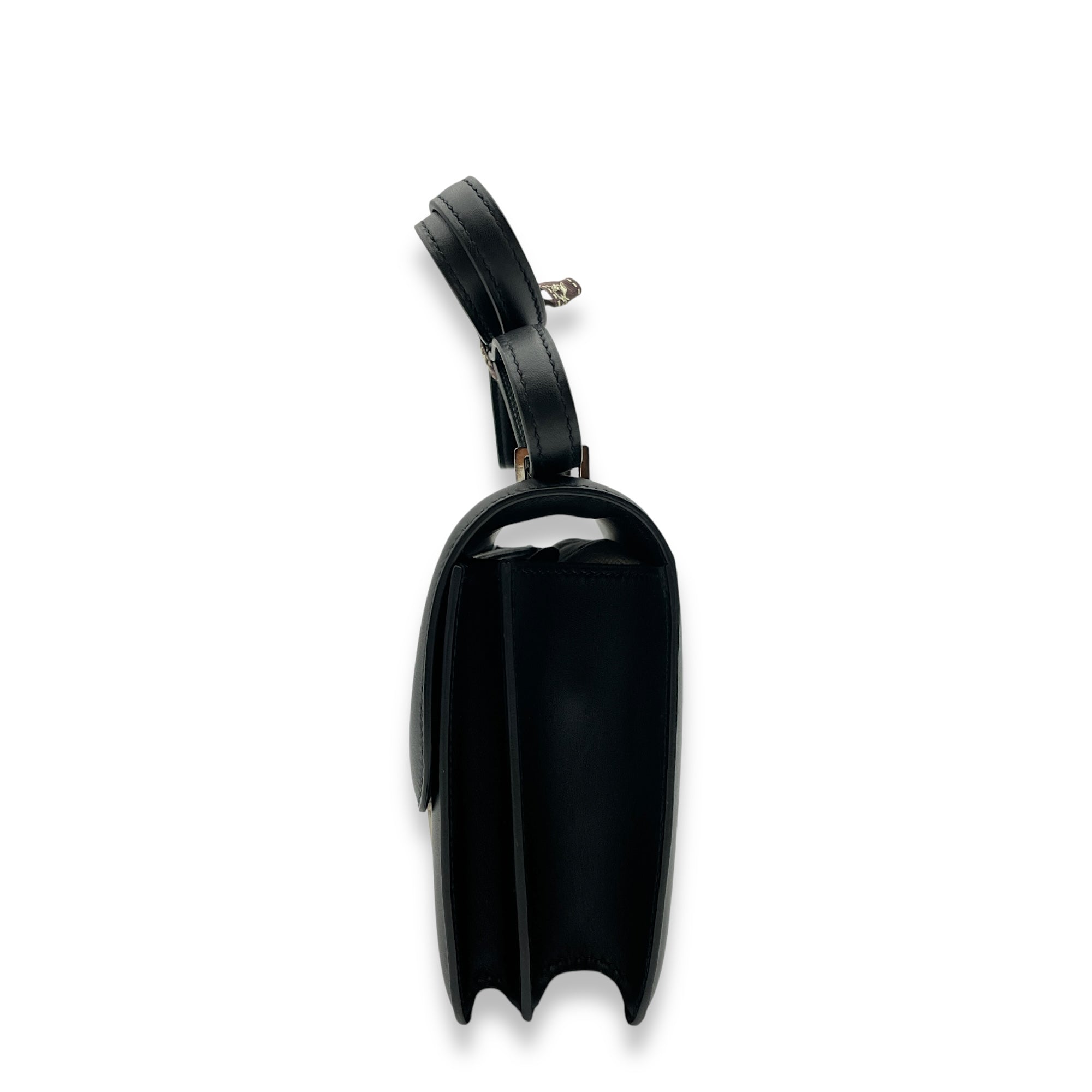 Constance 18 Black/Ombre in Monsieur/Lizard Salvator Varanus, Palladium hardware