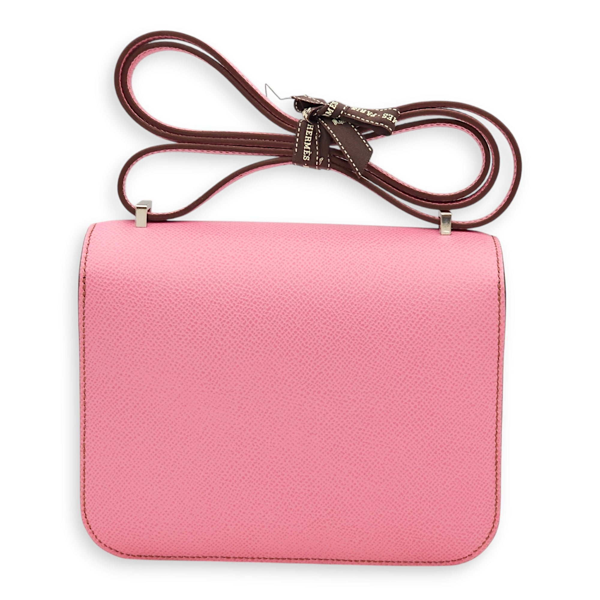 Hermès Constance 18 Pink in Epsom, Palladium hardware Singapore