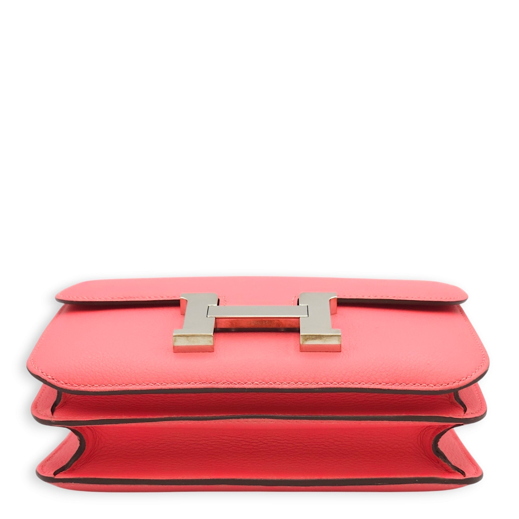 Constance 18 Rose Azalee in Evercolor Palladium hardware CL2408-5374 3