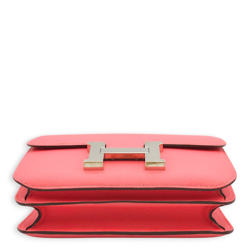 Constance 18 Rose Azalee in Evercolor Palladium hardware CL2408-5374 3