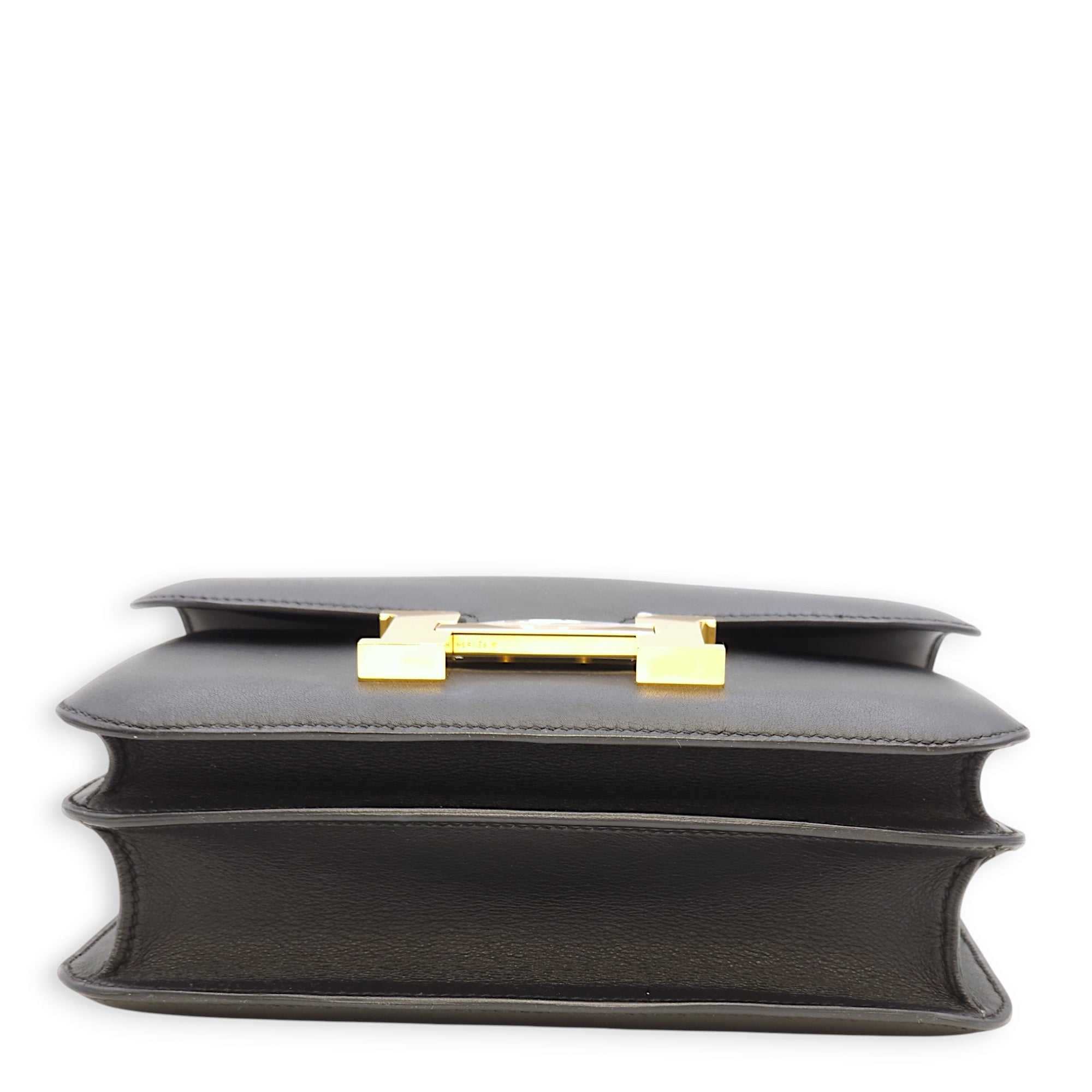 Constance 24 Black in Swift, Gold hardware