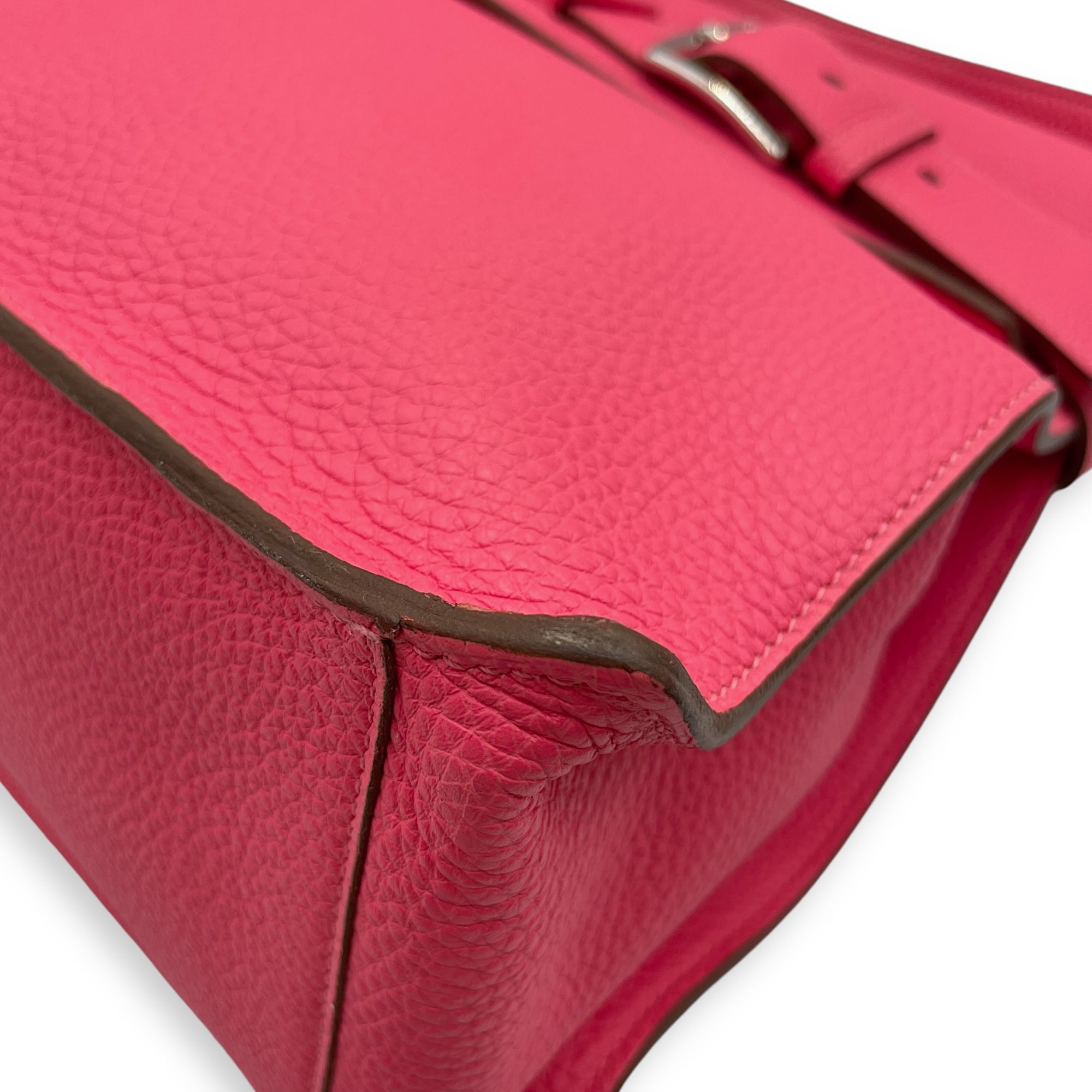 Etribelt 34 Rose Lipstick in Togo Palladium hardware CL2408-4579 7