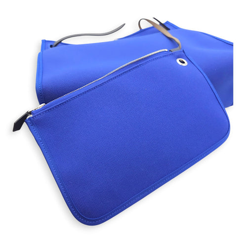 Herbag 31 Blue Electric in Toile, Palladium hardware