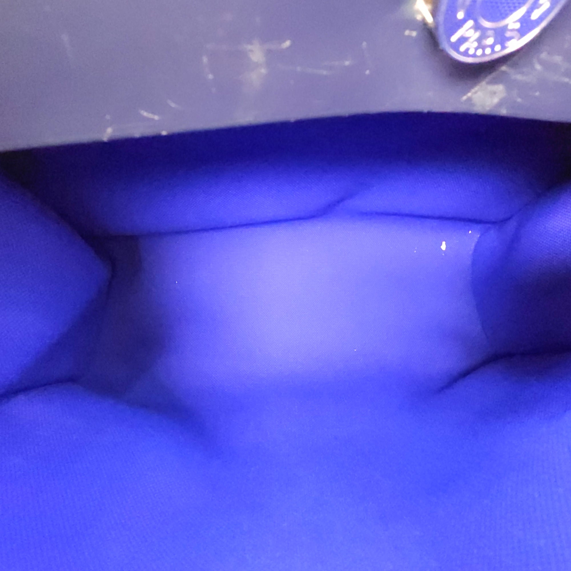 Herbag 31 Blue Electric in Toile, Palladium hardware