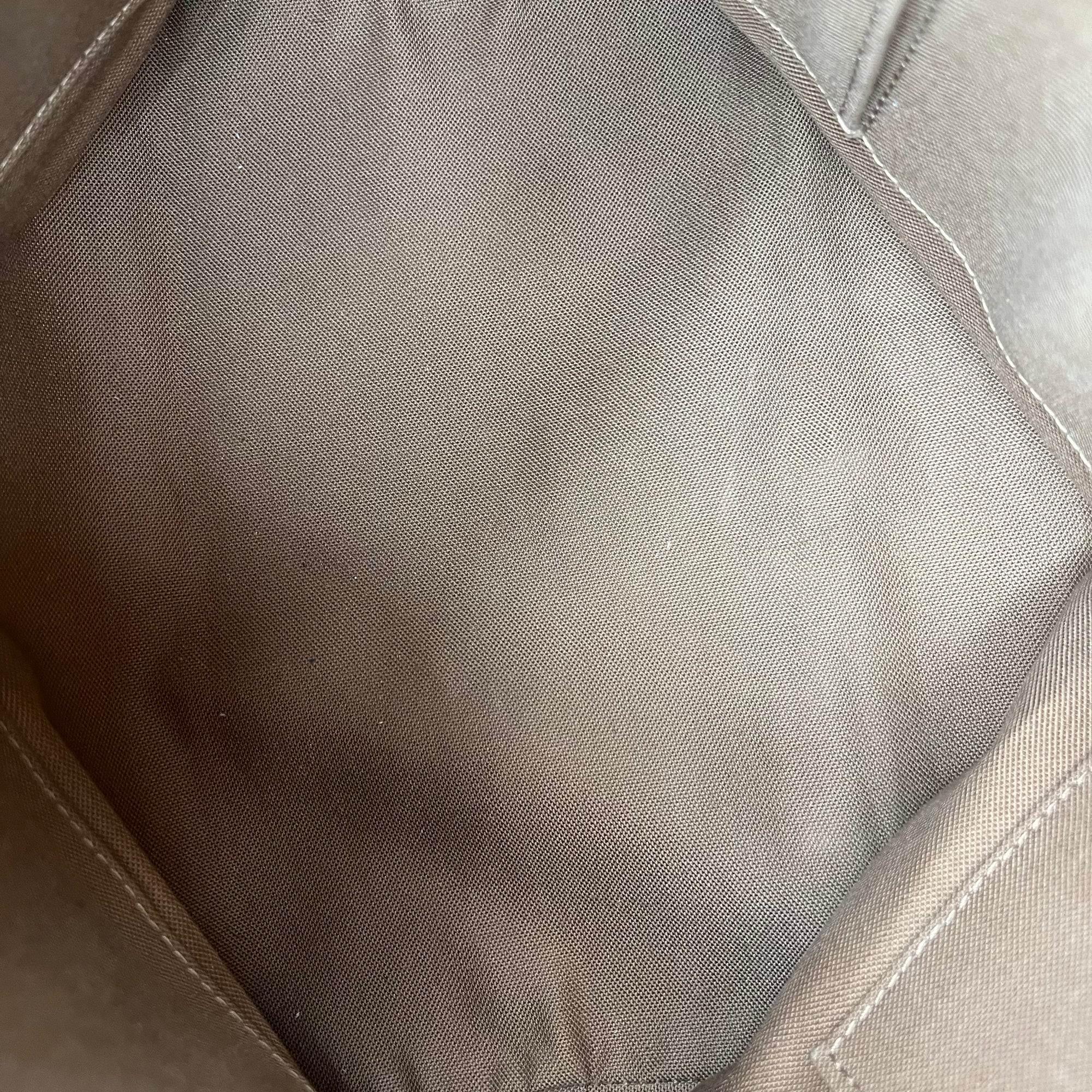Louis Vuitton Palermo Top Handle Bag PM Brown in Monogram Coated Canvas, Gold hardware_18