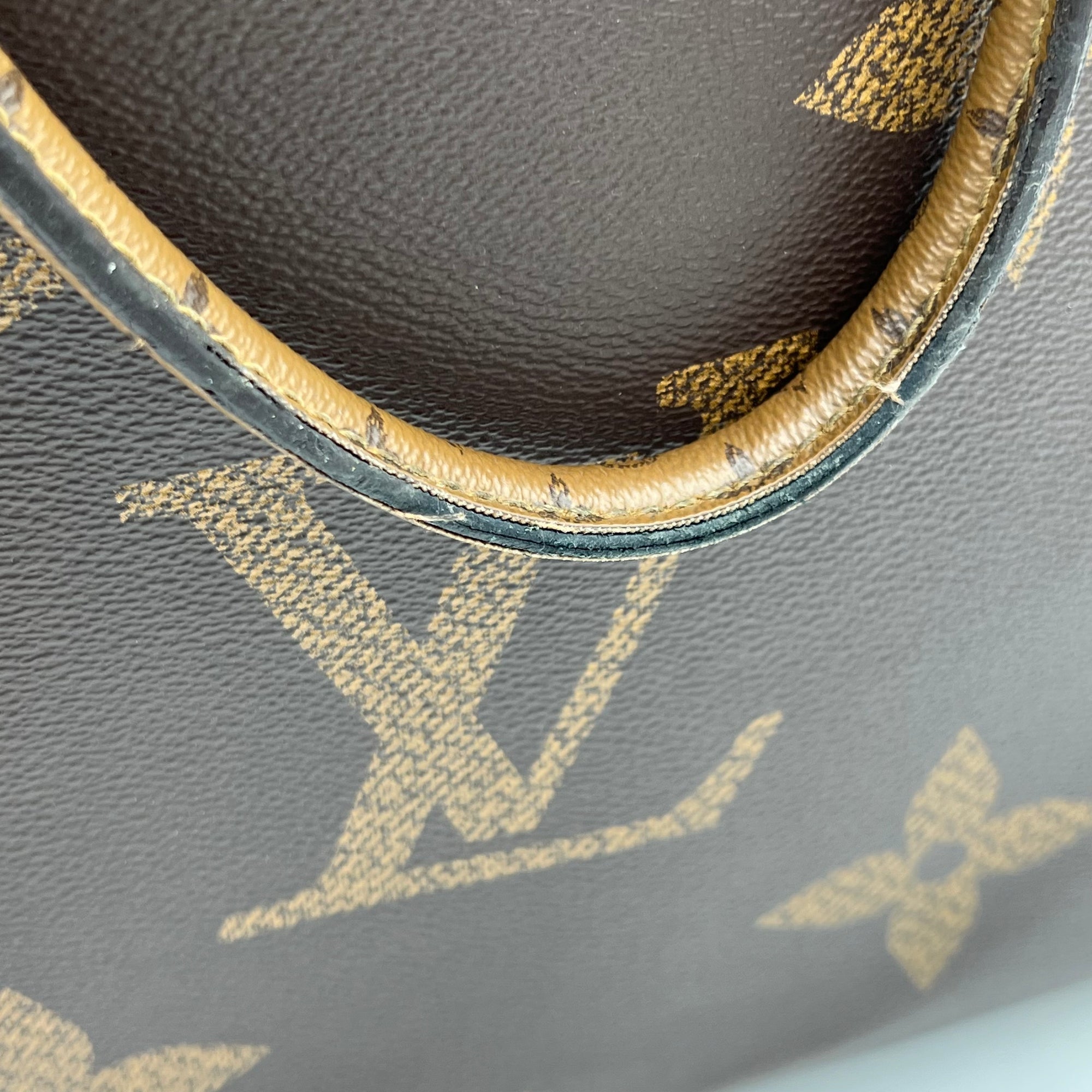 Louis Vuitton OnTheGo Tote Bag GM Brown in Monogram Coated Canvas, Gold hardware_10