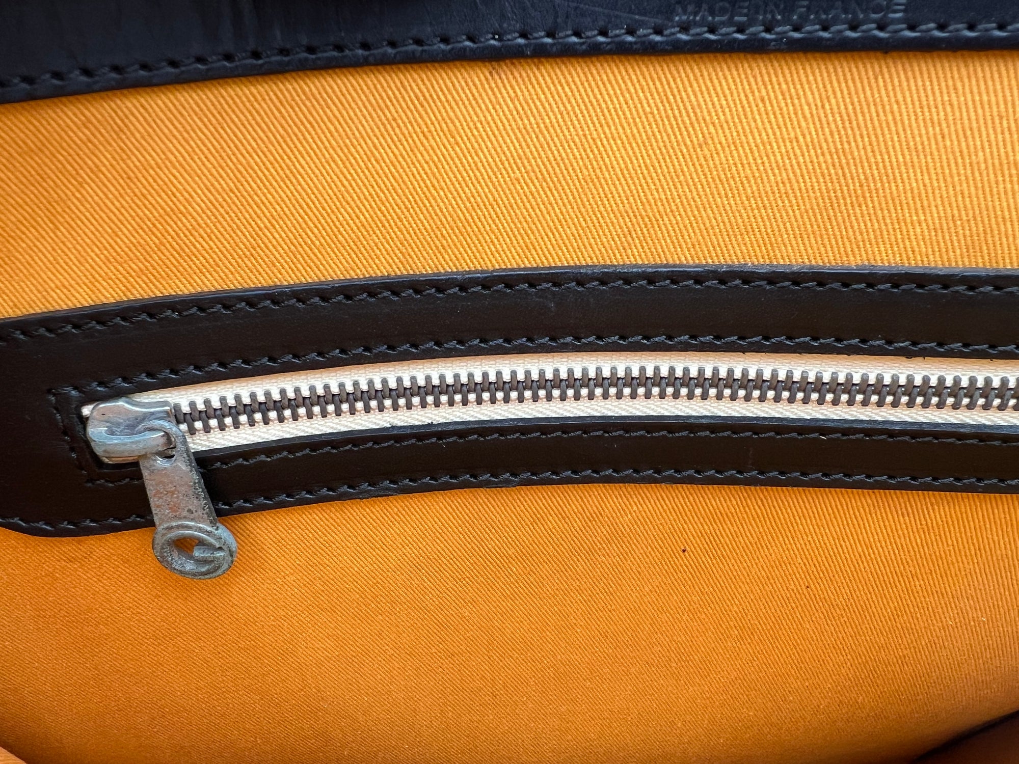 Goyard Comores Tote Bag Black in Coated Canvas, Silver hardware_12