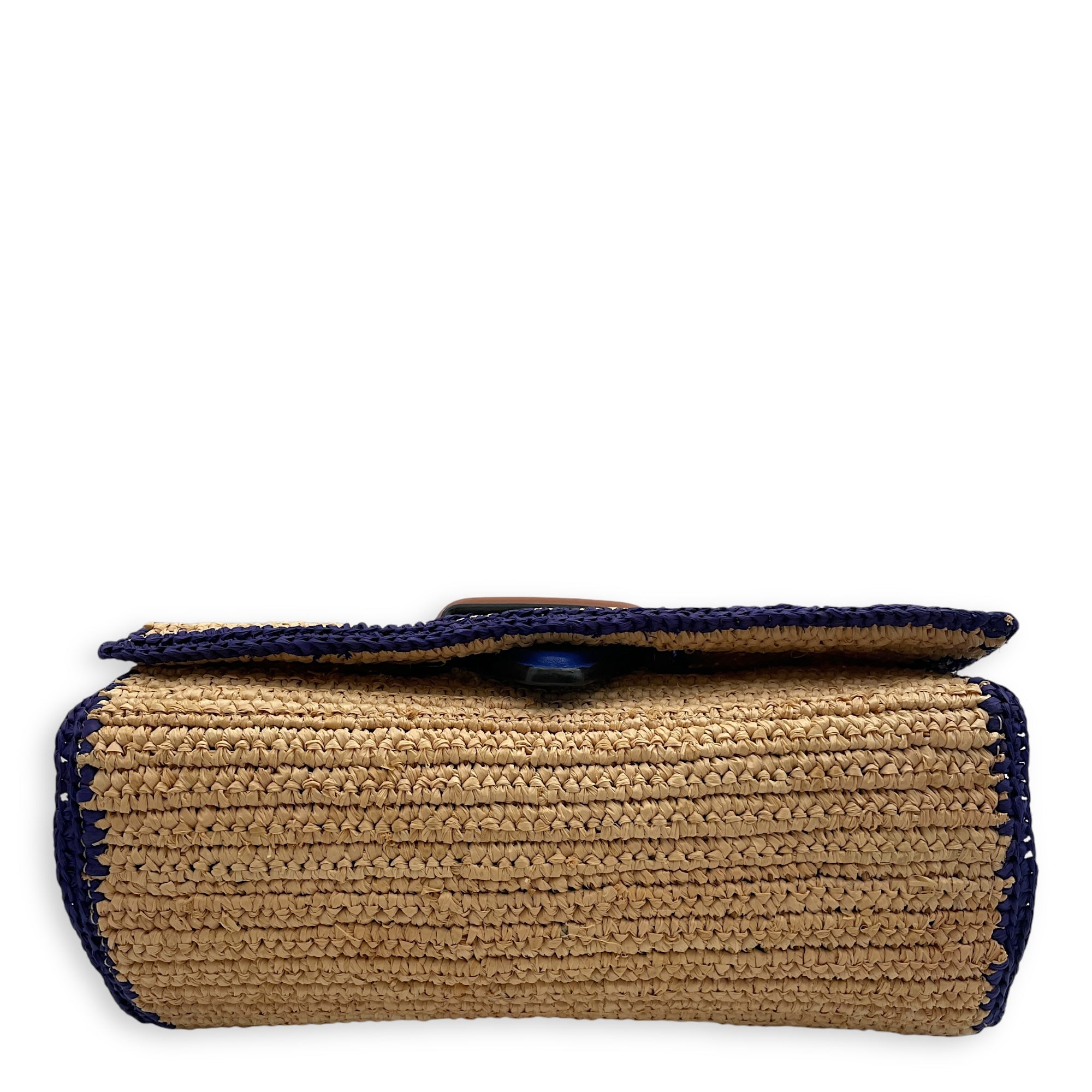 Barcelona Flap 24x15x10cm Beige, blue, purple, brown Crossbody Bag in Calfskin, Silver hardware