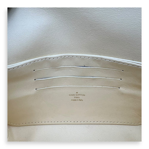 Louis Vuitton Bubblegram Wallet on Strap Yellow Crossbody Bag in Lambskin, Gold hardware_7