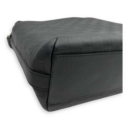 Louis Vuitton Calypso Messenger Black in Damier Infini, Gunmetal hardware_8