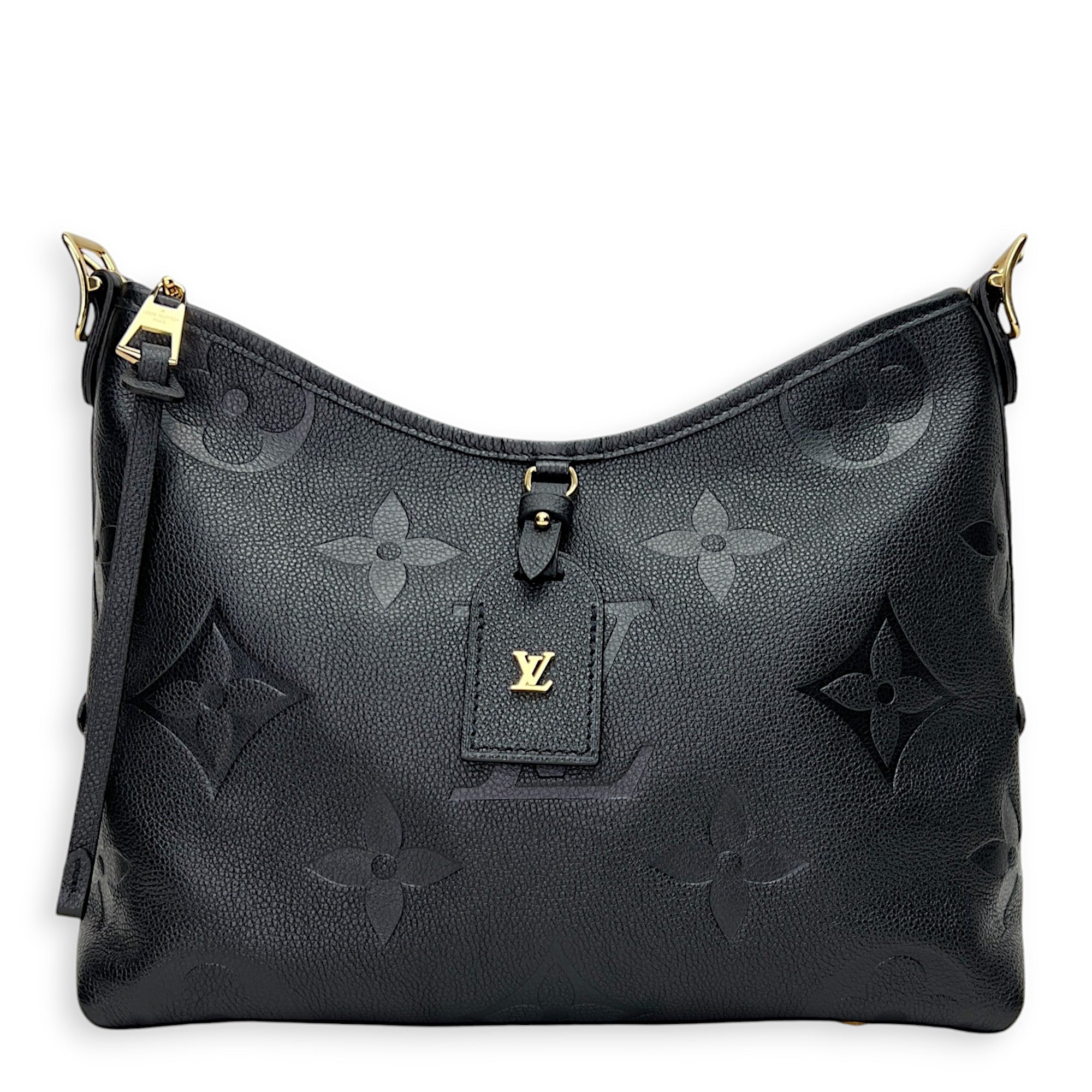 Louis Vuitton  Carryall PM Shoulder bag in Monogram Empreinte leather, Gold Hardware_1