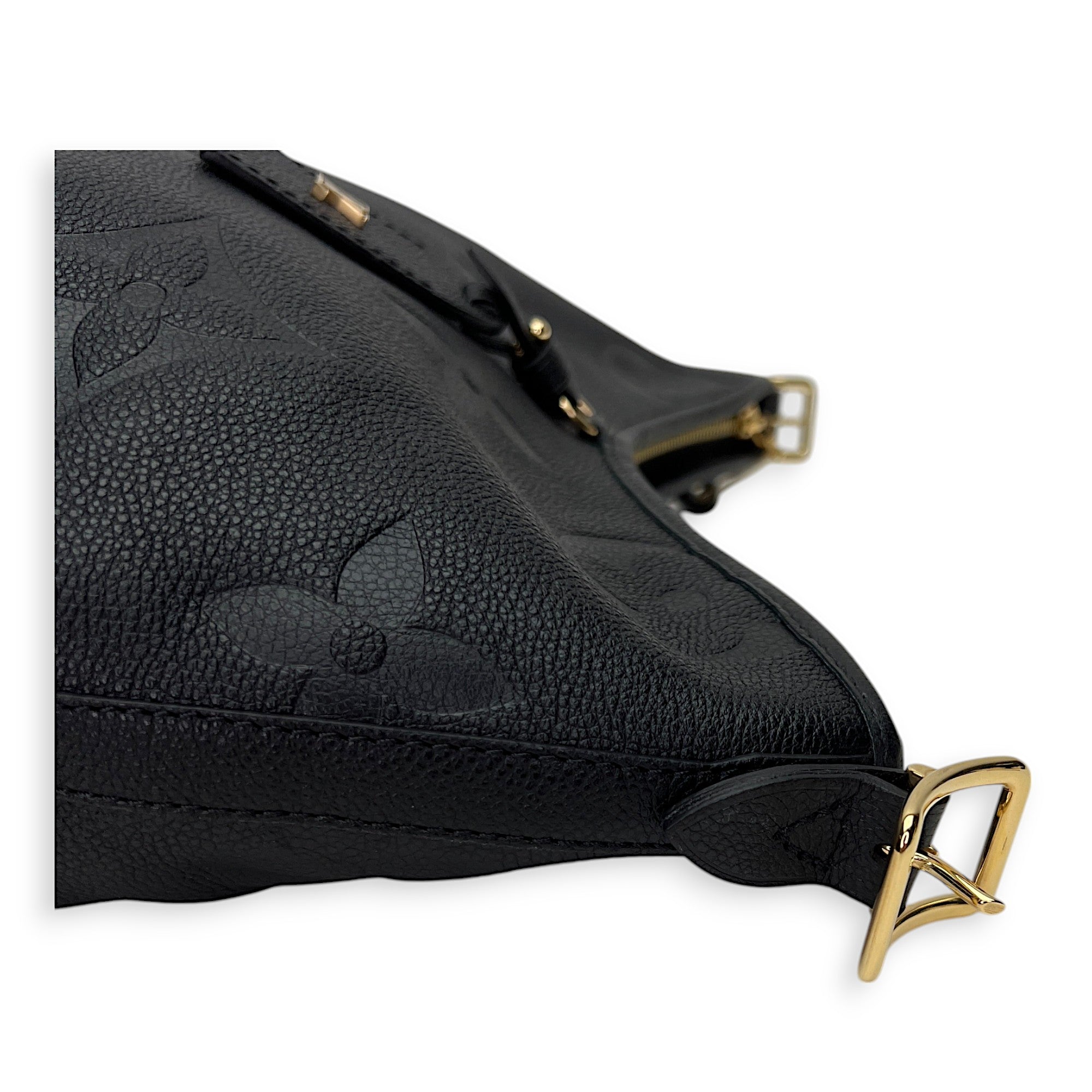 Louis Vuitton  Carryall PM Shoulder bag in Monogram Empreinte leather, Gold Hardware_10