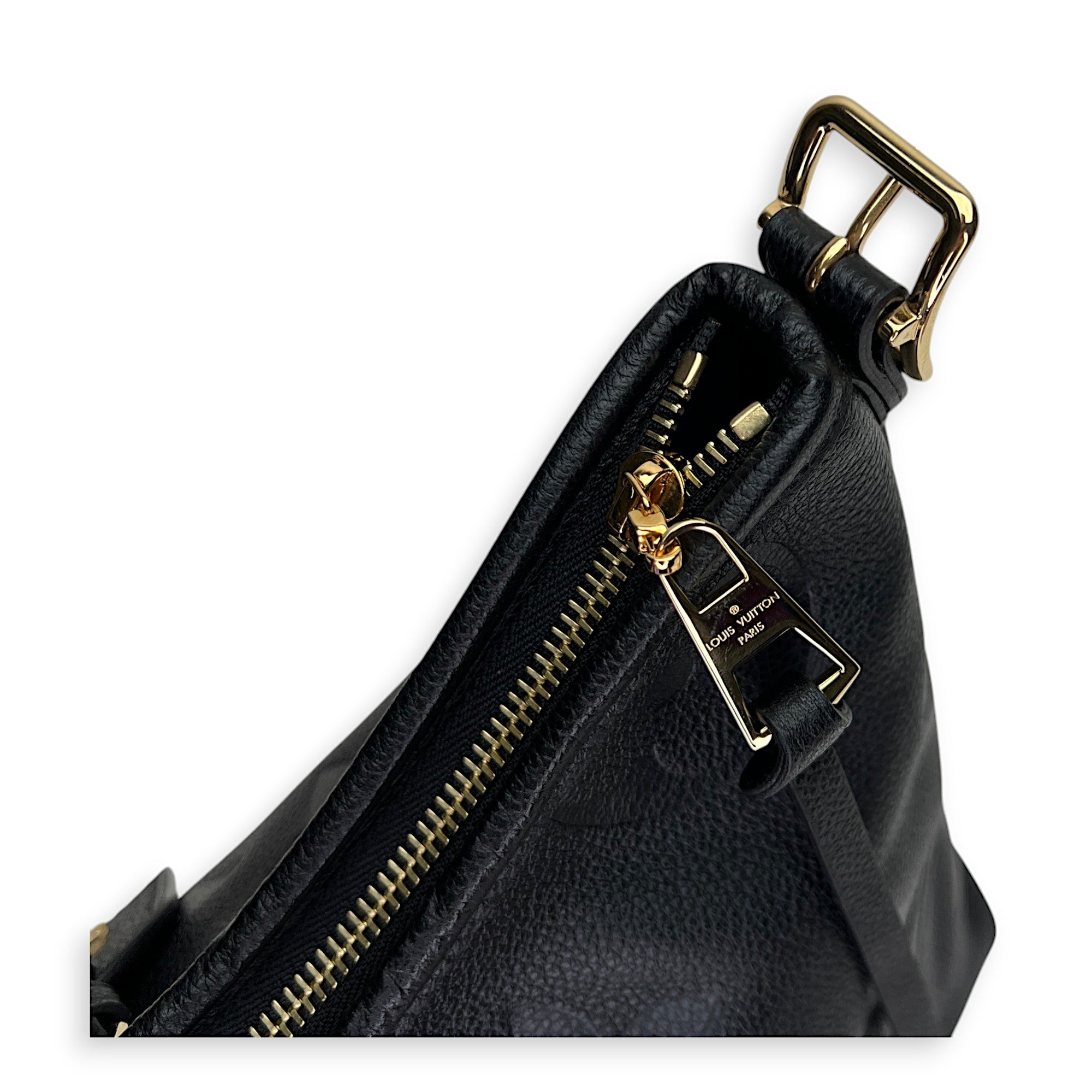 Louis Vuitton  Carryall PM Shoulder bag in Monogram Empreinte leather, Gold Hardware_11
