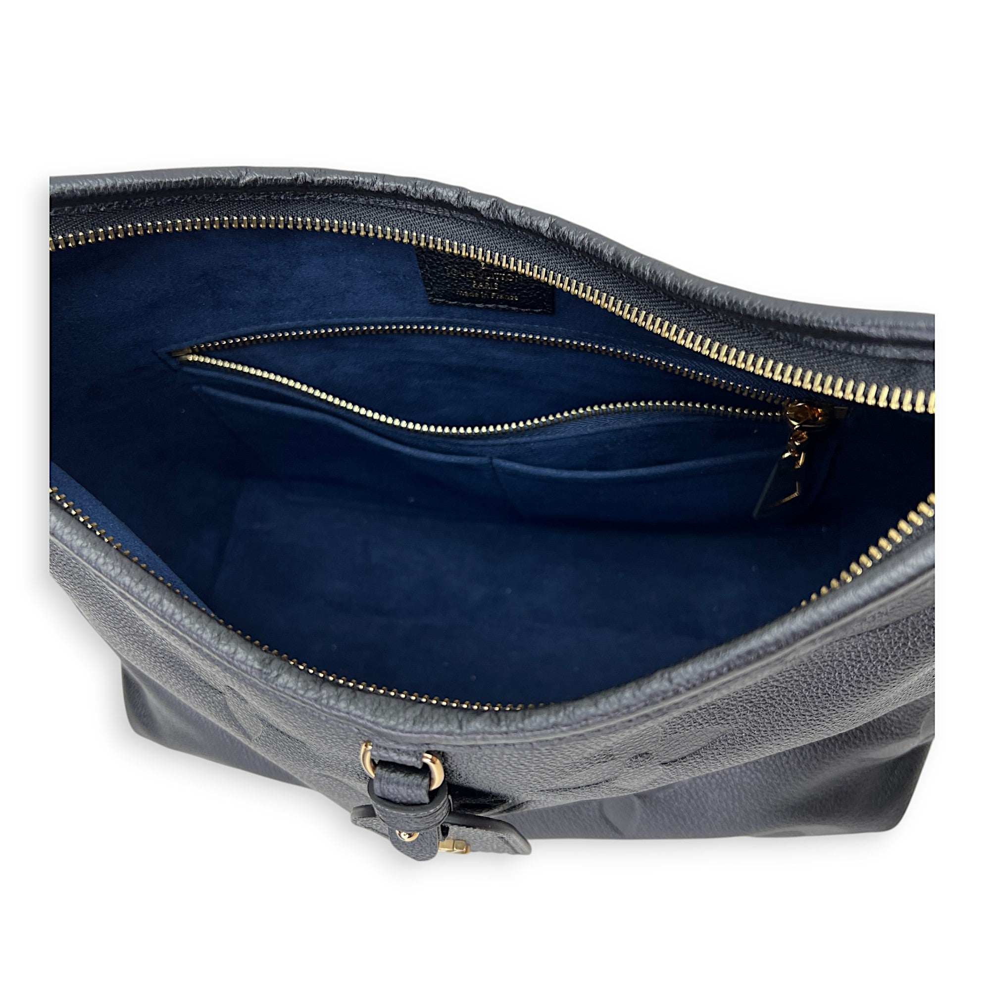 Louis Vuitton  Carryall PM Shoulder bag in Monogram Empreinte leather, Gold Hardware_14