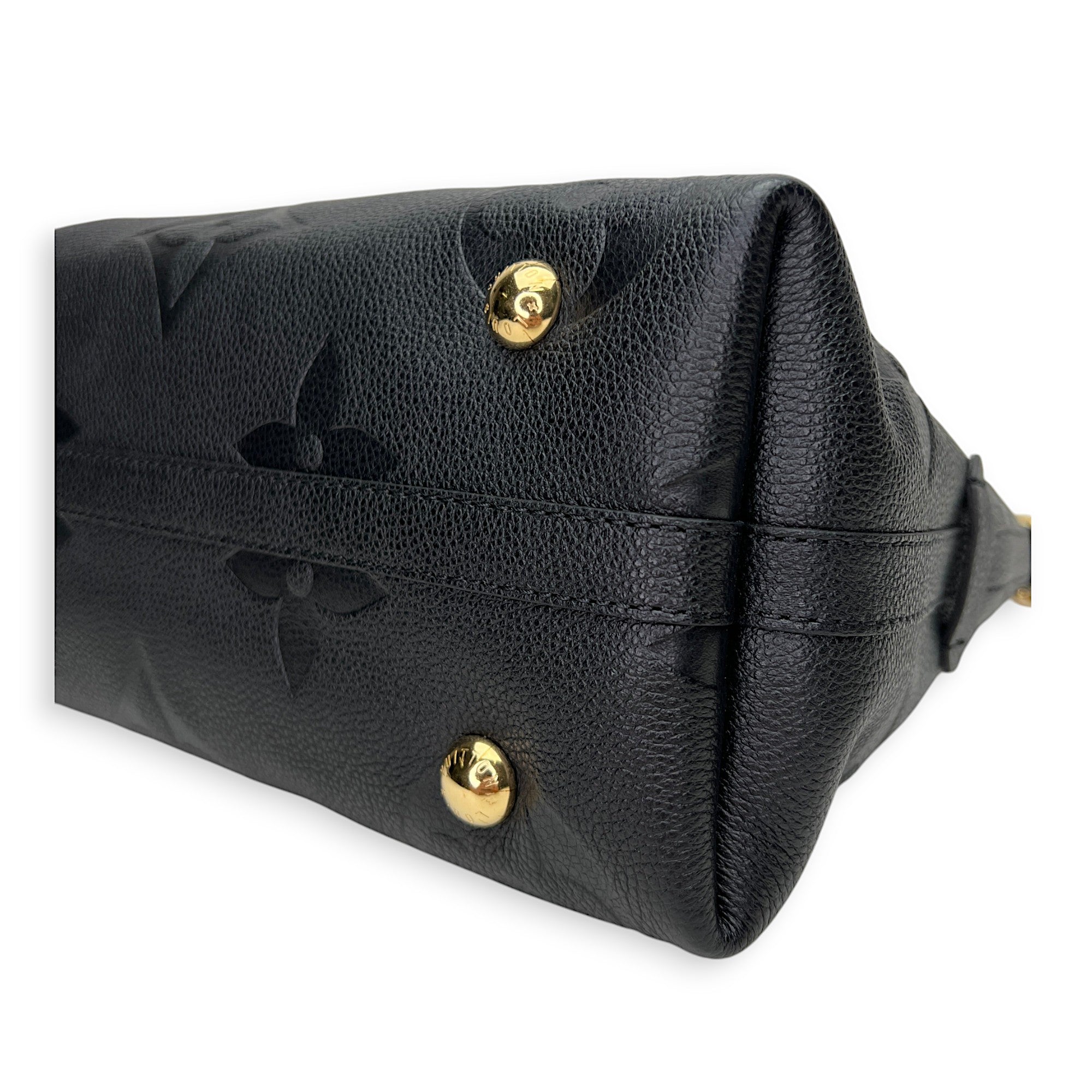 Louis Vuitton  Carryall PM Shoulder bag in Monogram Empreinte leather, Gold Hardware_9