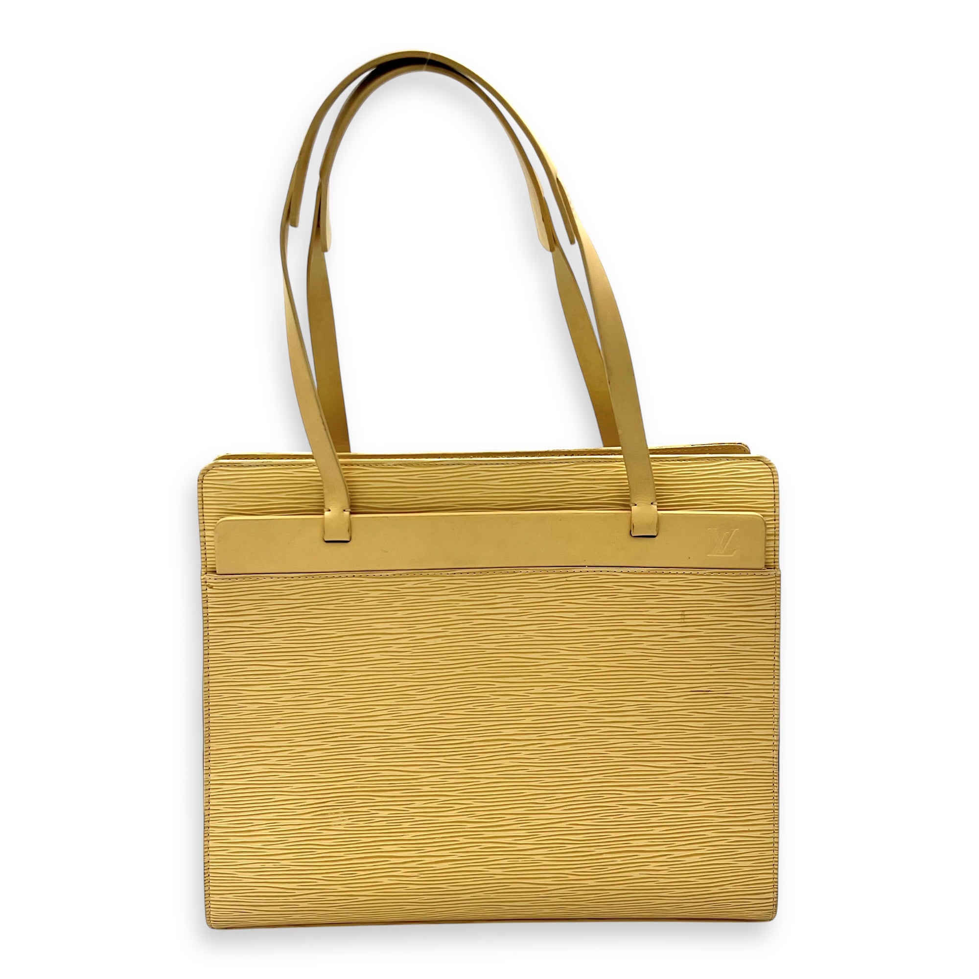 バッグ Louis Vuitton Epi Croisette PM Louis Vuitton Croisette PM Top handle bag in Epi leather, Gold
