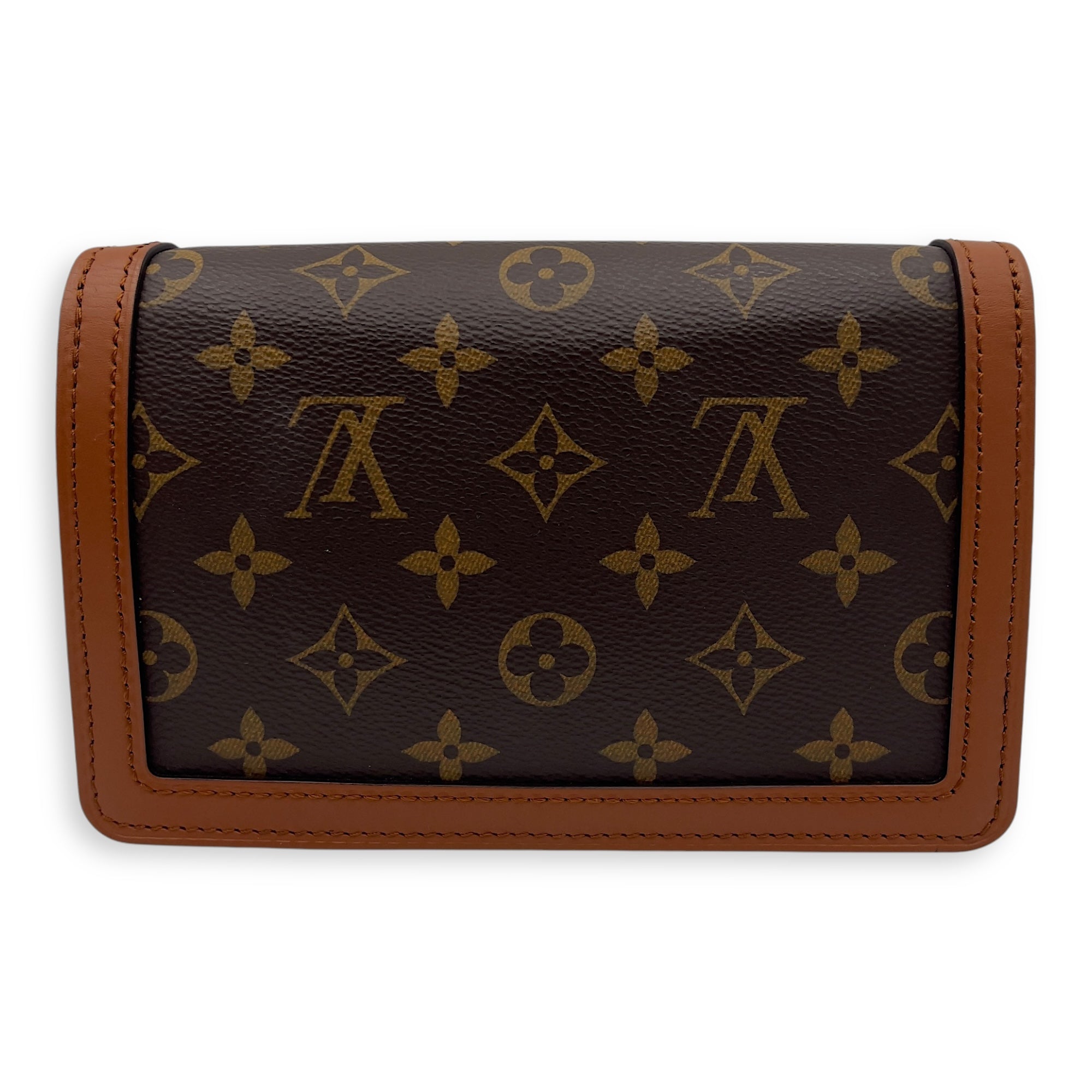 Louis Vuitton Dauphine Belt Bag Brown in Monogram Coated