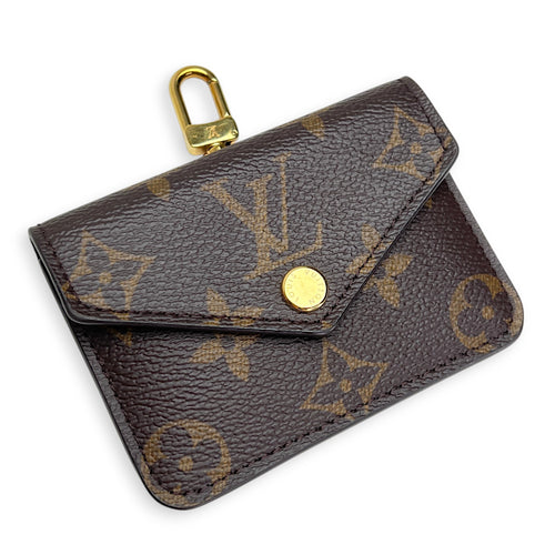 Louis Vuitton Felicie Strap and Go Brown Crossbody Bag in Monogram Coated Canvas, Gold hardware_6