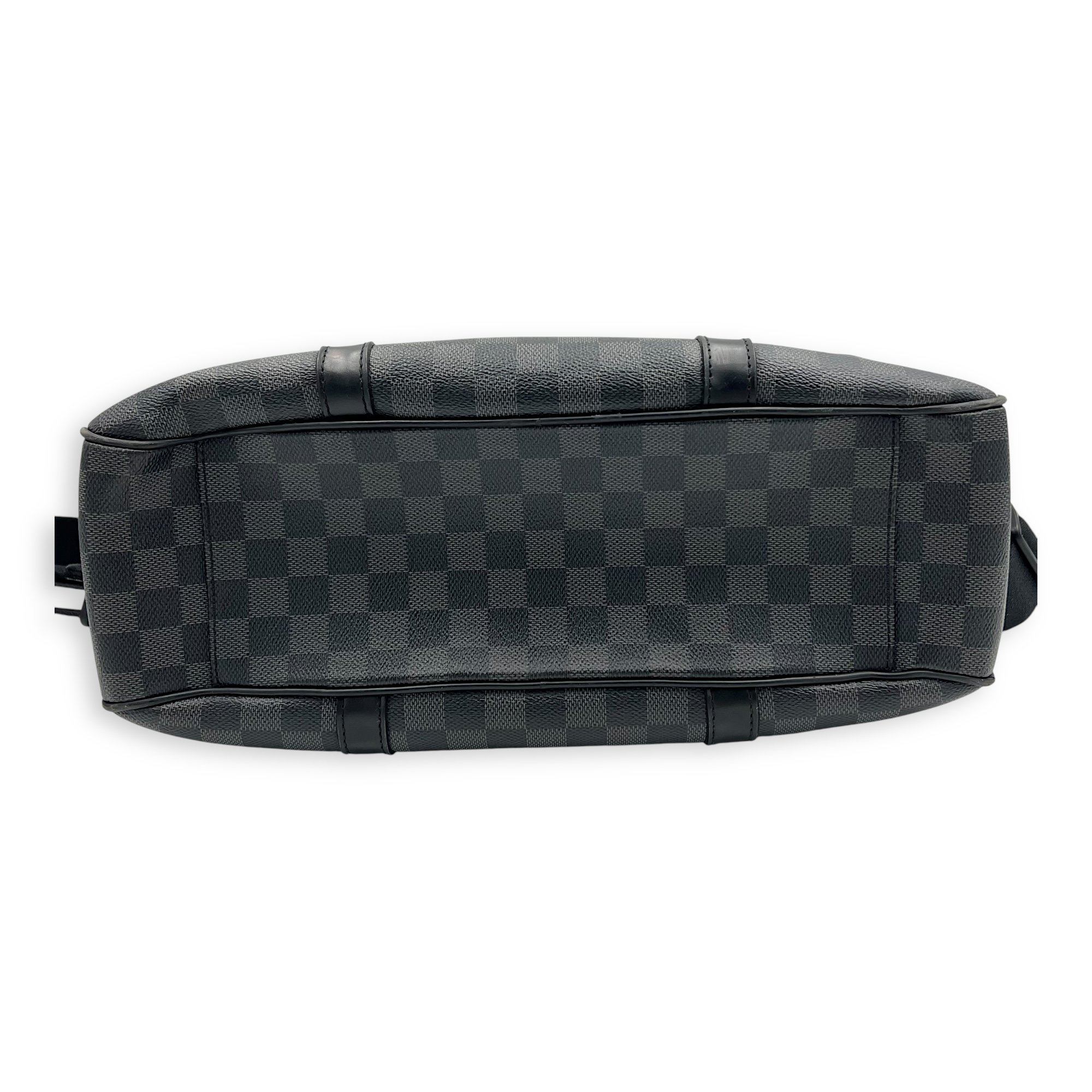Louis Vuitton Tadao Silver Tote Bag in Coated Canvas, Silver hardware_5