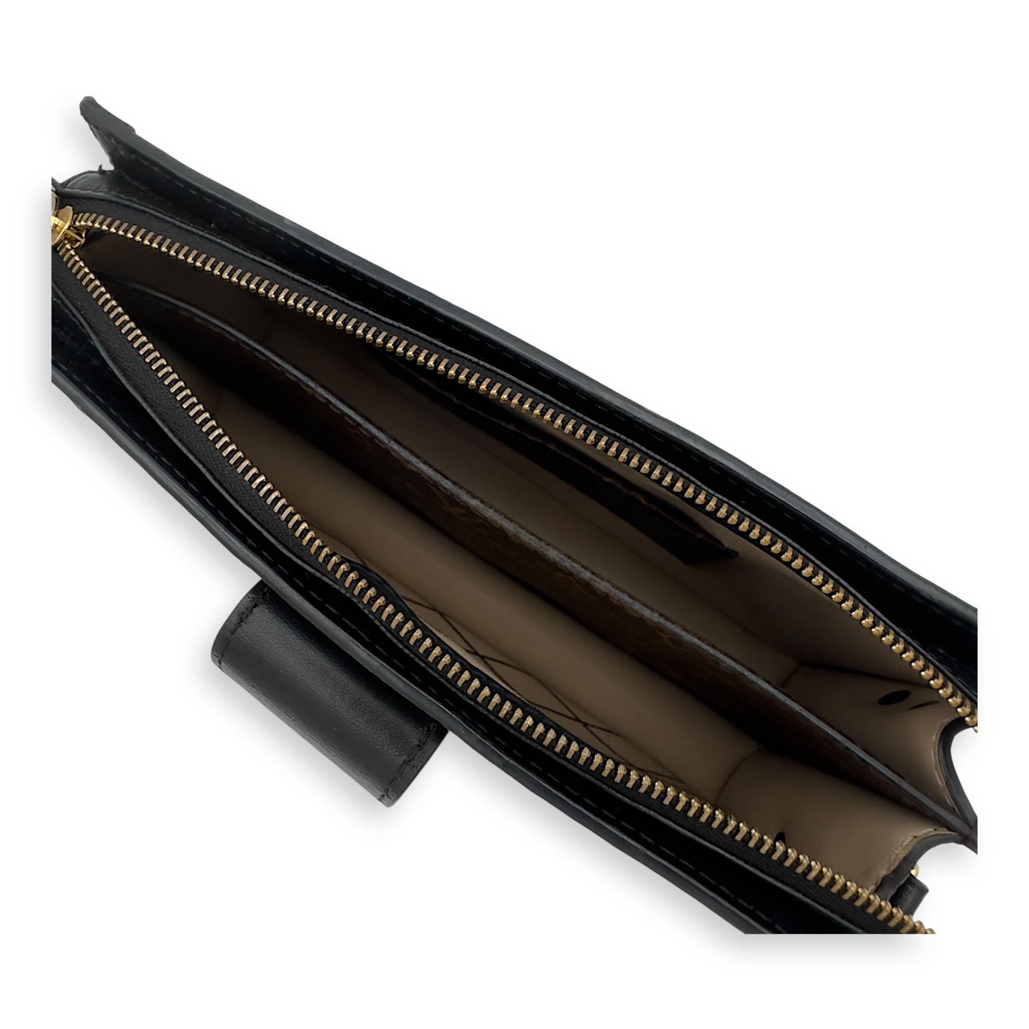 Louis Vuitton Trunk Clutch 2 Way Brown Crossbody Bag in Coated Canvas, Gold hardware_6
