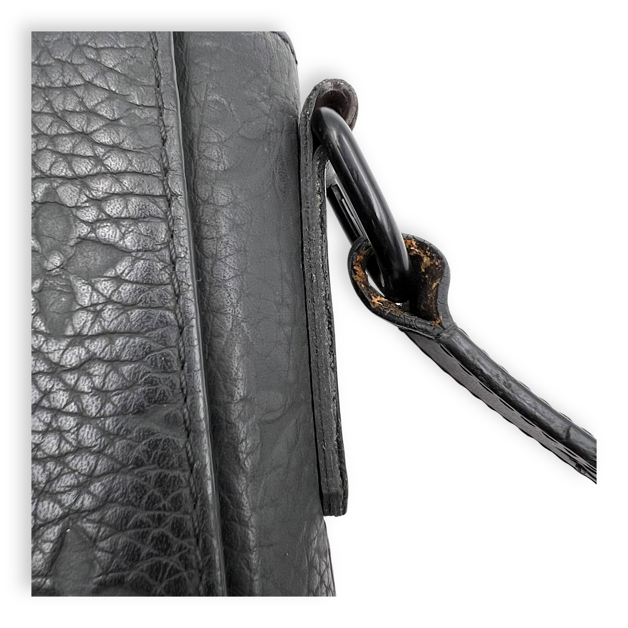 Louis Vuitton Trunk Crossbody Bag Black in Monogram Empreinte Leather, Lacquered Metal hardware_17