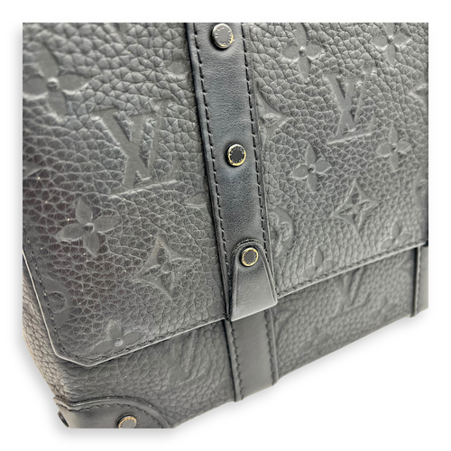 Louis Vuitton Trunk Crossbody Bag Black in Monogram Empreinte Leather, Lacquered Metal hardware_8