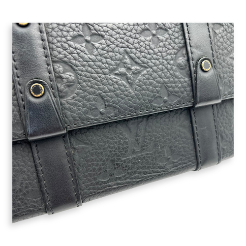 Louis Vuitton Trunk Crossbody Bag Black in Monogram Empreinte Leather, Lacquered Metal hardware_9