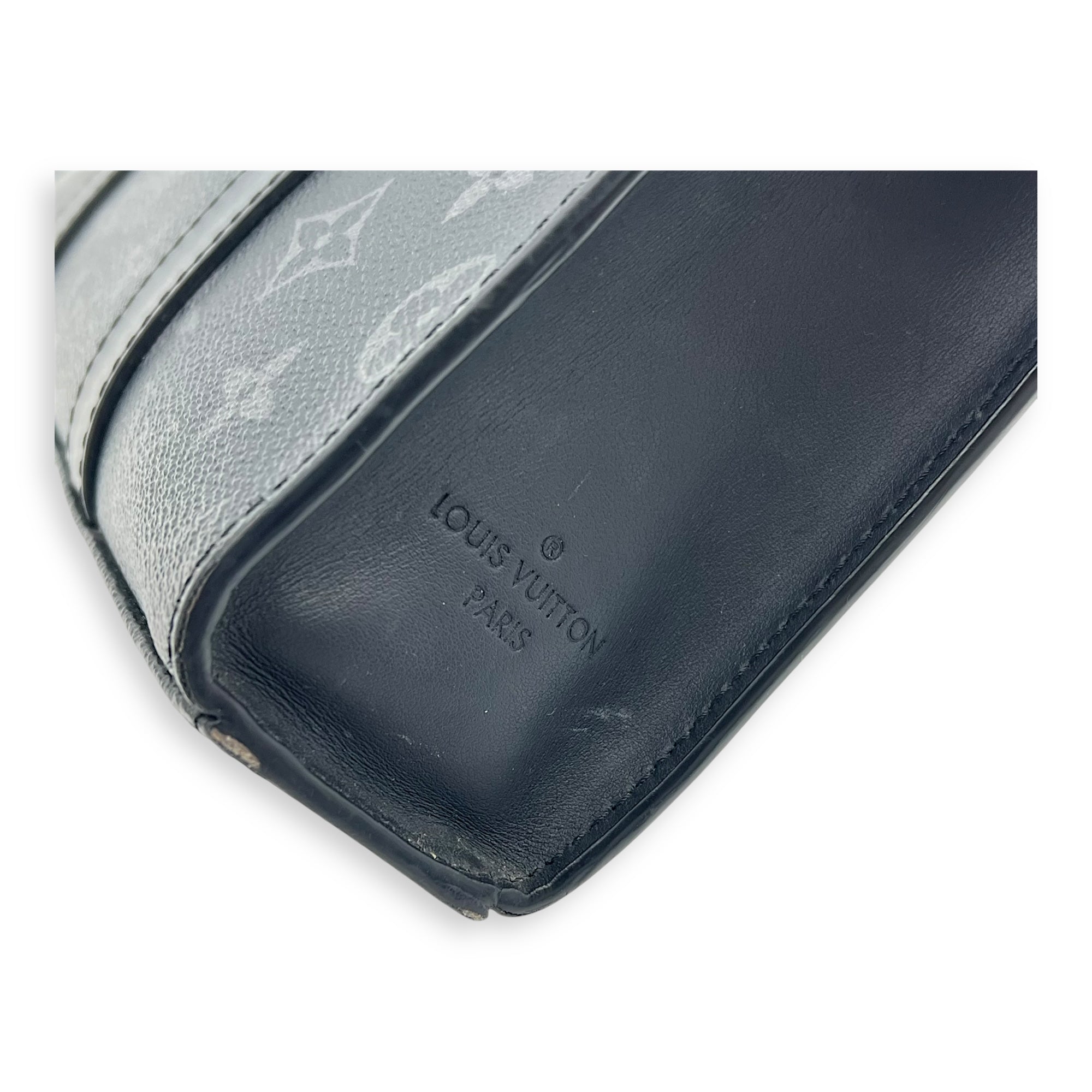 Sac Plat Eclipse Top Handle Bag in Coated Canvas, Silver hardware