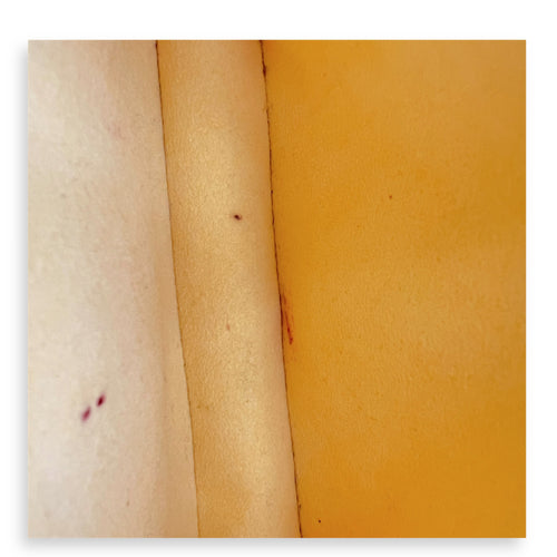 Pochette Pouch Yellow in Empreinte Leather, Gold hardware