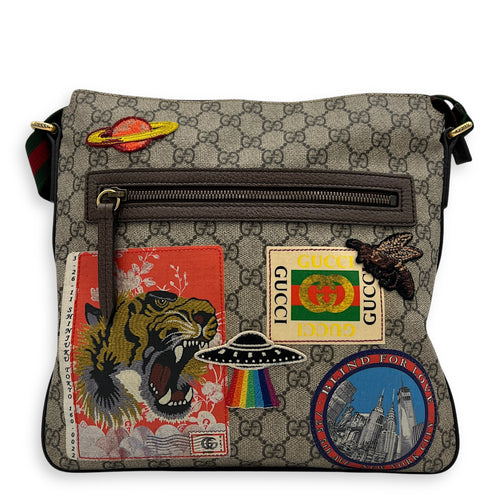 GG 10275674 Crossbody Bag in Coated Canvas, Gold hardware