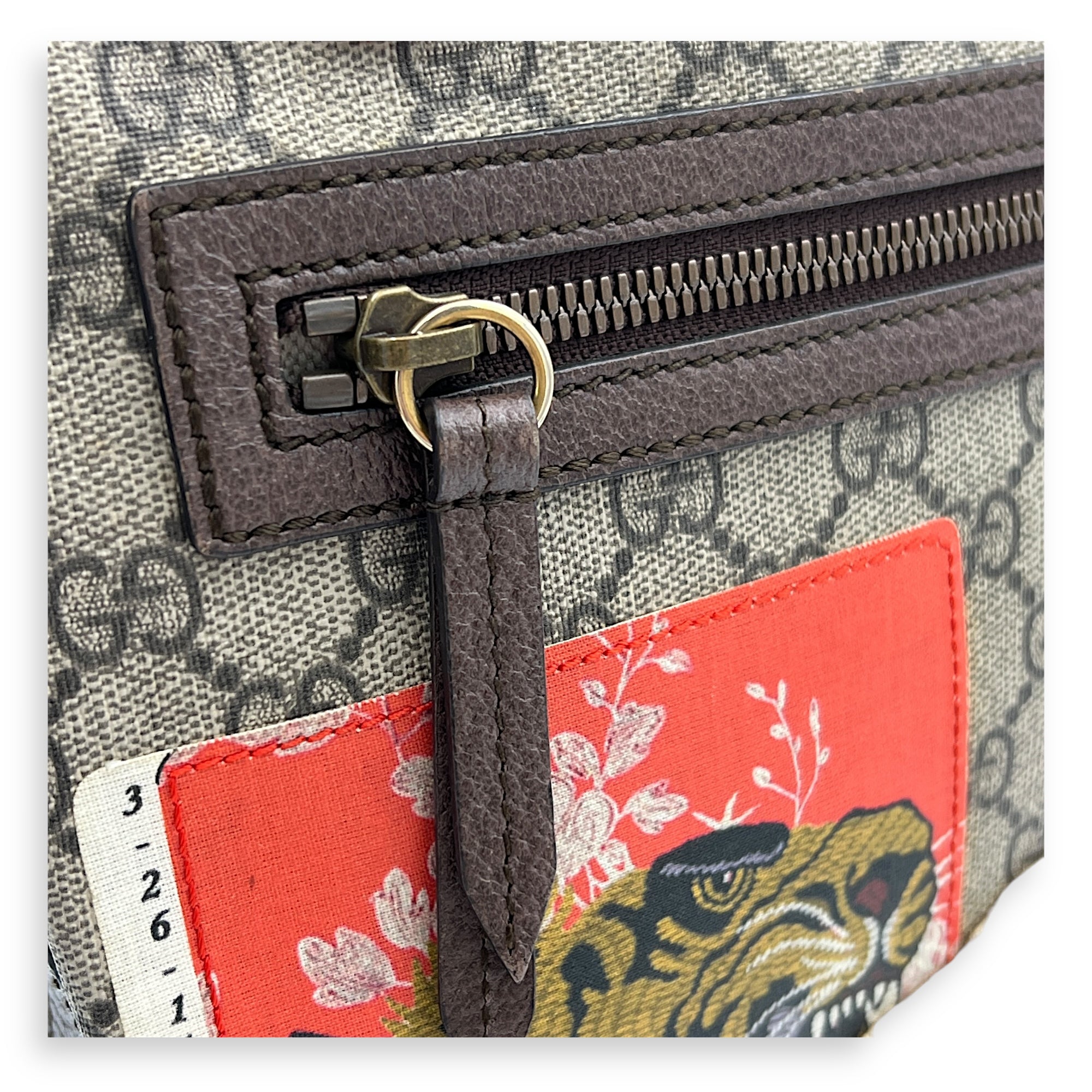 GG 10275674 Crossbody Bag in Coated Canvas, Gold hardware