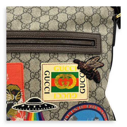 GG 10275674 Crossbody Bag in Coated Canvas, Gold hardware