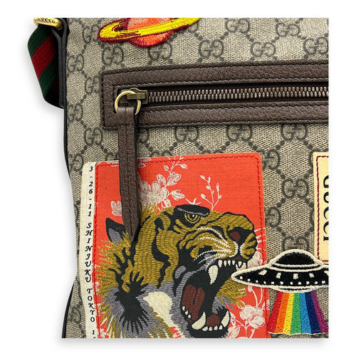 GG 10275674 Crossbody Bag in Coated Canvas, Gold hardware