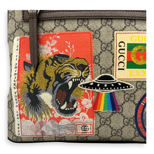 GG 10275674 Crossbody Bag in Coated Canvas, Gold hardware