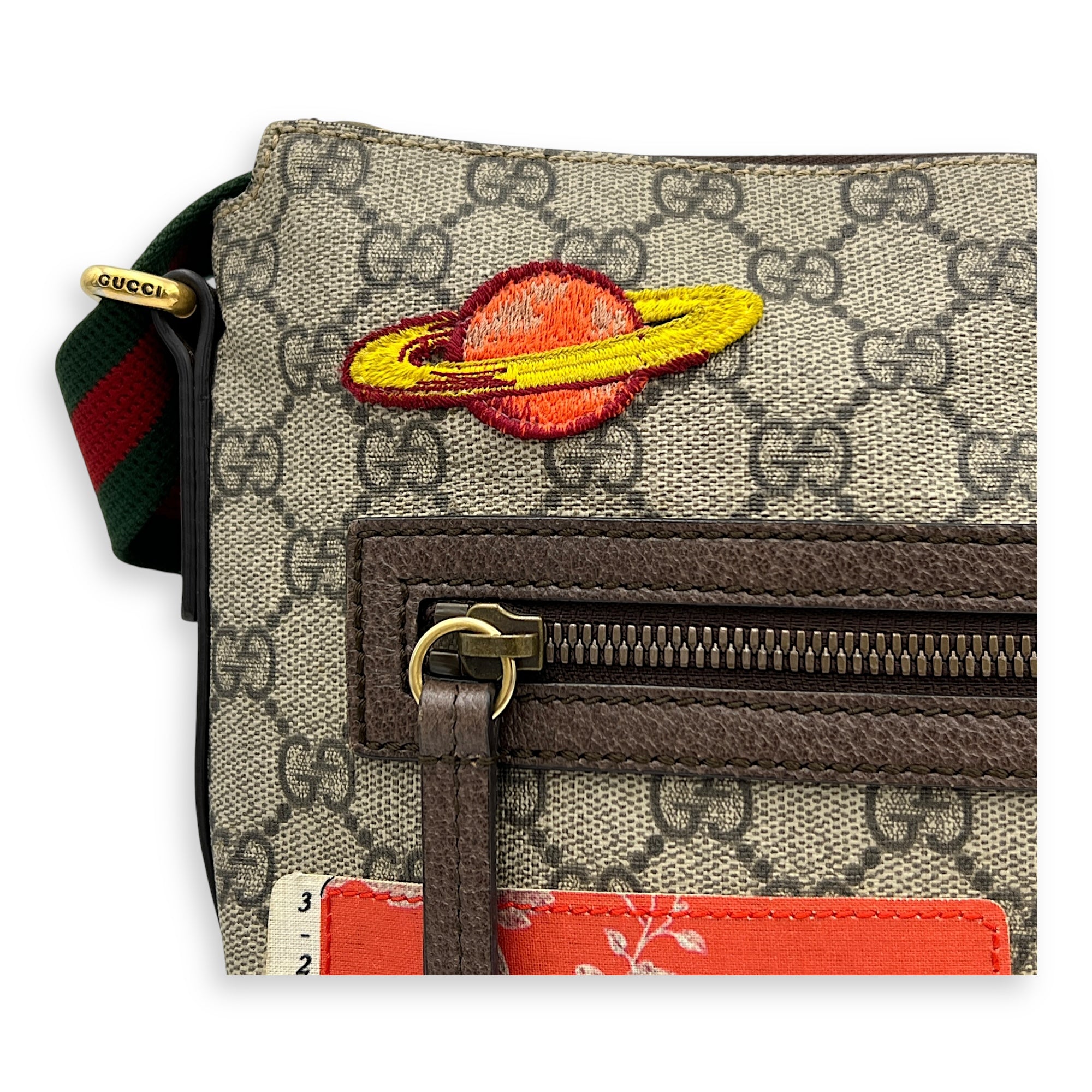 GG 10275674 Crossbody Bag in Coated Canvas, Gold hardware