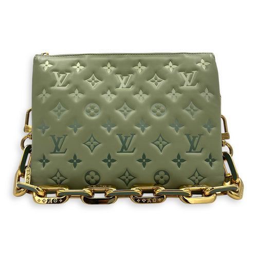 Coussin Shoulder Bag 10280745 in Lambskin, Gold hardware